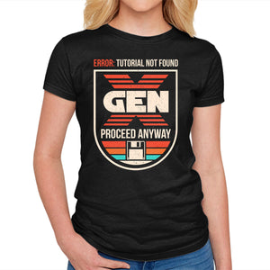Gen X No Tutorial Needed