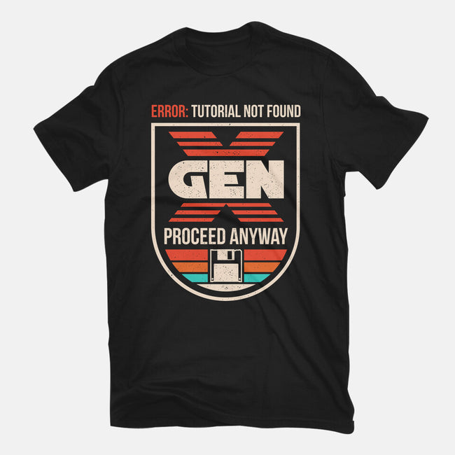 Gen X No Tutorial Needed-Mens-Premium-Tee-sachpica