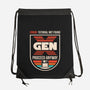 Gen X No Tutorial Needed-None-Drawstring-Bag-sachpica
