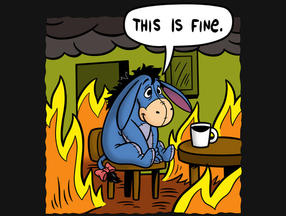 Stuffed Donkey Is Fine