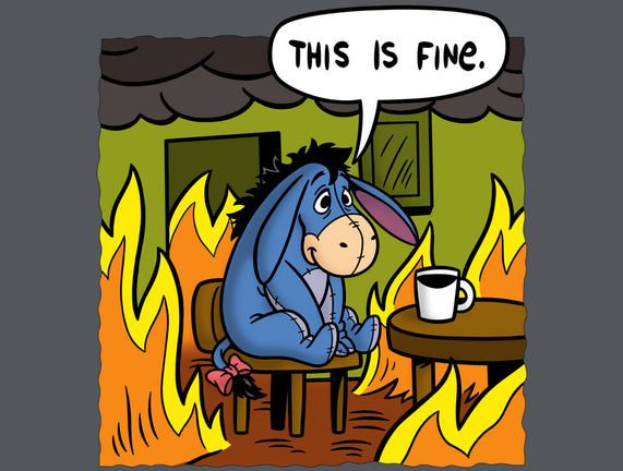 Stuffed Donkey Is Fine
