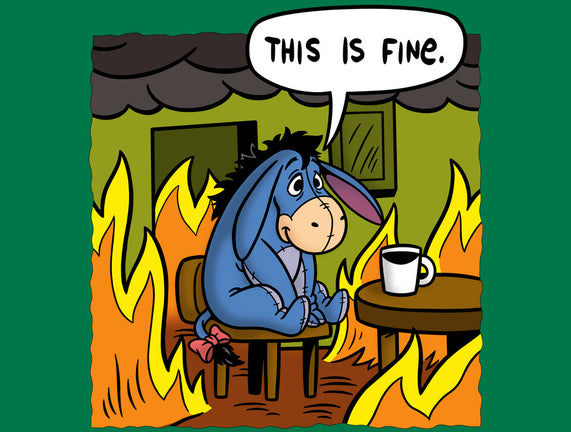 Stuffed Donkey Is Fine