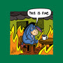 Stuffed Donkey Is Fine-None-Fleece-Blanket-Barbadifuoco