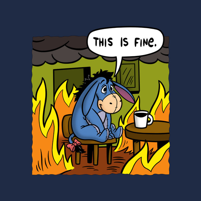 Stuffed Donkey Is Fine-Mens-Basic-Tee-Barbadifuoco