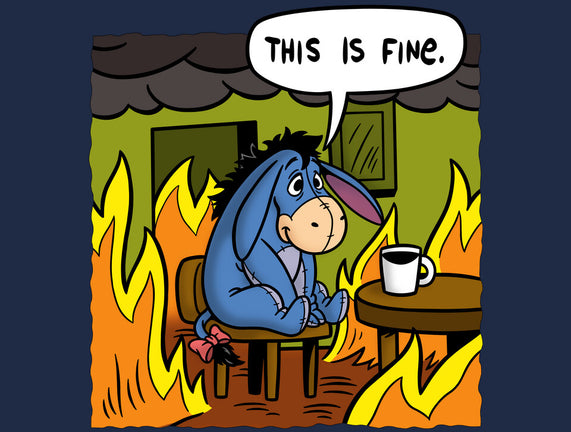 Stuffed Donkey Is Fine