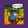 Stuffed Donkey Is Fine-None-Fleece-Blanket-Barbadifuoco
