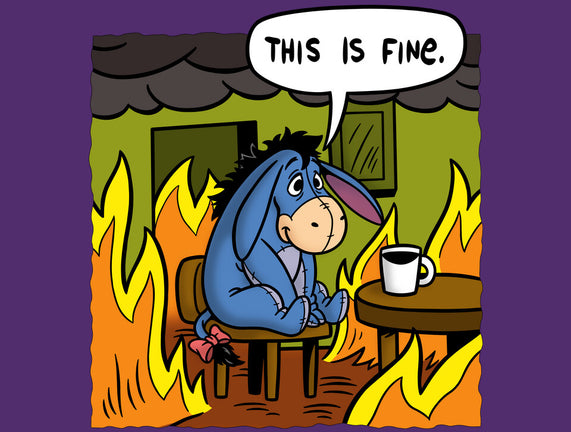 Stuffed Donkey Is Fine
