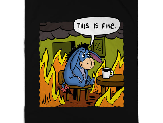 Stuffed Donkey Is Fine