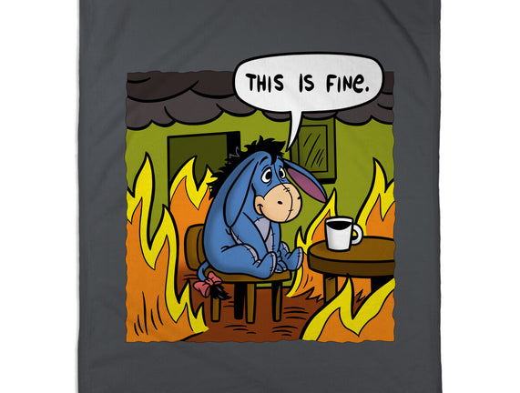 Stuffed Donkey Is Fine