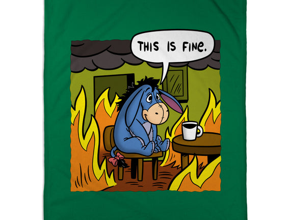 Stuffed Donkey Is Fine