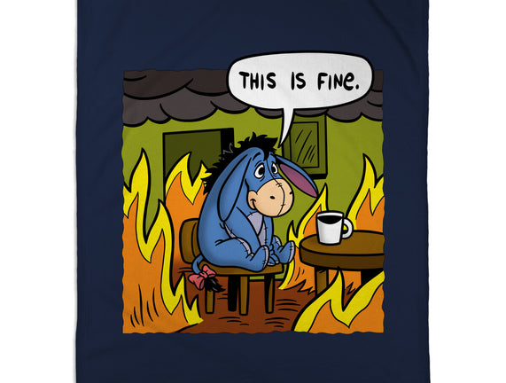 Stuffed Donkey Is Fine