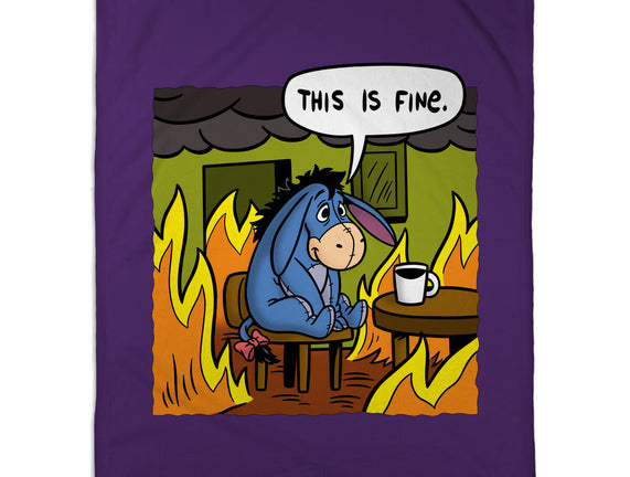 Stuffed Donkey Is Fine