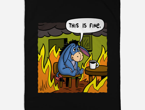 Stuffed Donkey Is Fine