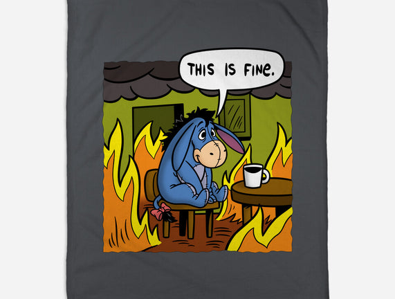 Stuffed Donkey Is Fine