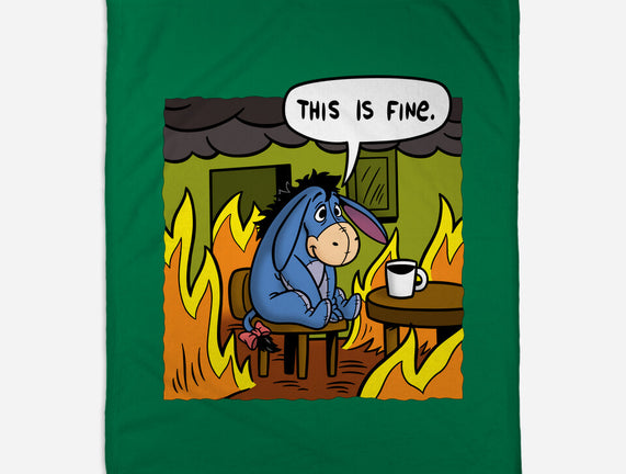 Stuffed Donkey Is Fine
