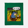 Stuffed Donkey Is Fine-None-Fleece-Blanket-Barbadifuoco