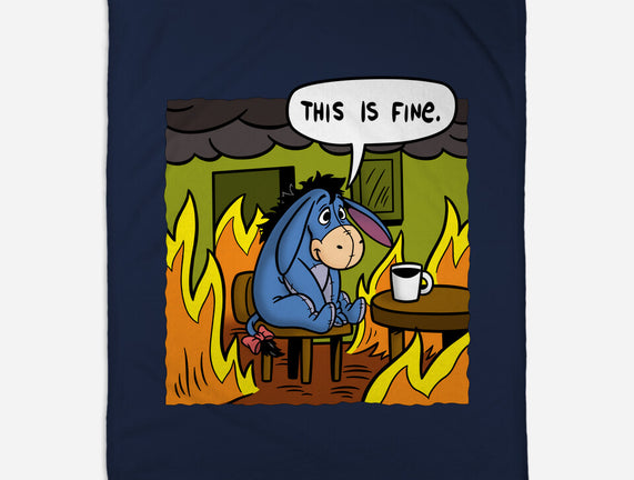 Stuffed Donkey Is Fine