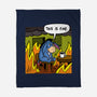 Stuffed Donkey Is Fine-None-Fleece-Blanket-Barbadifuoco