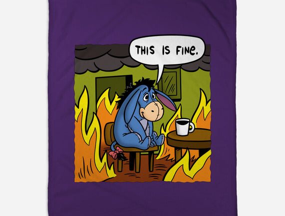 Stuffed Donkey Is Fine