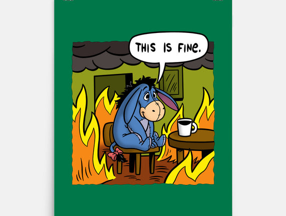 Stuffed Donkey Is Fine