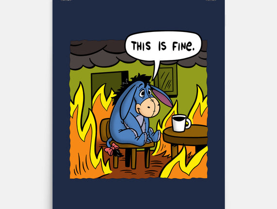 Stuffed Donkey Is Fine