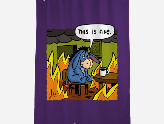 Stuffed Donkey Is Fine