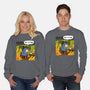 Stuffed Donkey Is Fine-Unisex-Crew Neck-Sweatshirt-Barbadifuoco