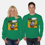 Stuffed Donkey Is Fine-Unisex-Crew Neck-Sweatshirt-Barbadifuoco