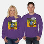 Stuffed Donkey Is Fine-Unisex-Crew Neck-Sweatshirt-Barbadifuoco