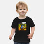 Stuffed Donkey Is Fine-Baby-Basic-Tee-Barbadifuoco