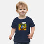 Stuffed Donkey Is Fine-Baby-Basic-Tee-Barbadifuoco