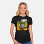 Stuffed Donkey Is Fine-Womens-Fitted-Tee-Barbadifuoco