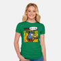Stuffed Donkey Is Fine-Womens-Fitted-Tee-Barbadifuoco