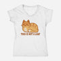 This Is Not A Loaf-Womens-V-Neck-Tee-erion_designs