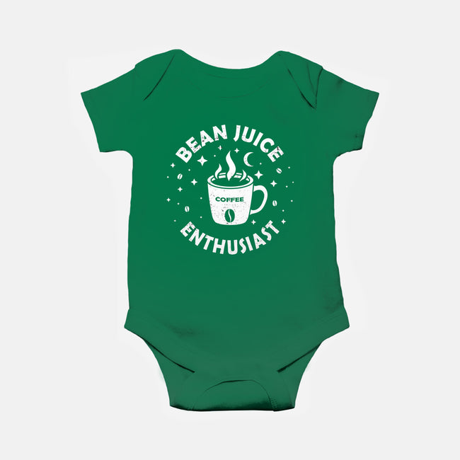 Bean Juice Enthusiast-Baby-Basic-Onesie-erion_designs