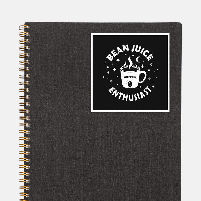Bean Juice Enthusiast-None-Glossy-Sticker-erion_designs