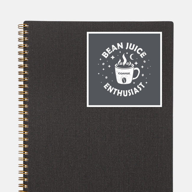 Bean Juice Enthusiast-None-Glossy-Sticker-erion_designs