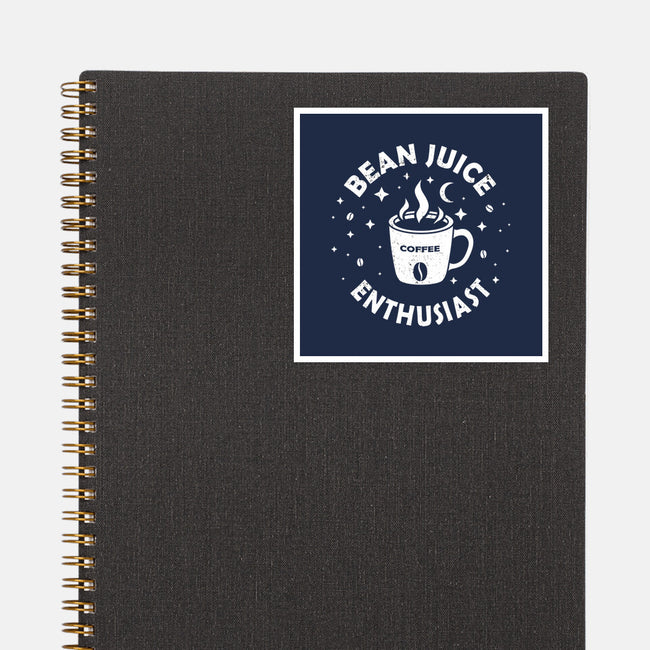 Bean Juice Enthusiast-None-Glossy-Sticker-erion_designs