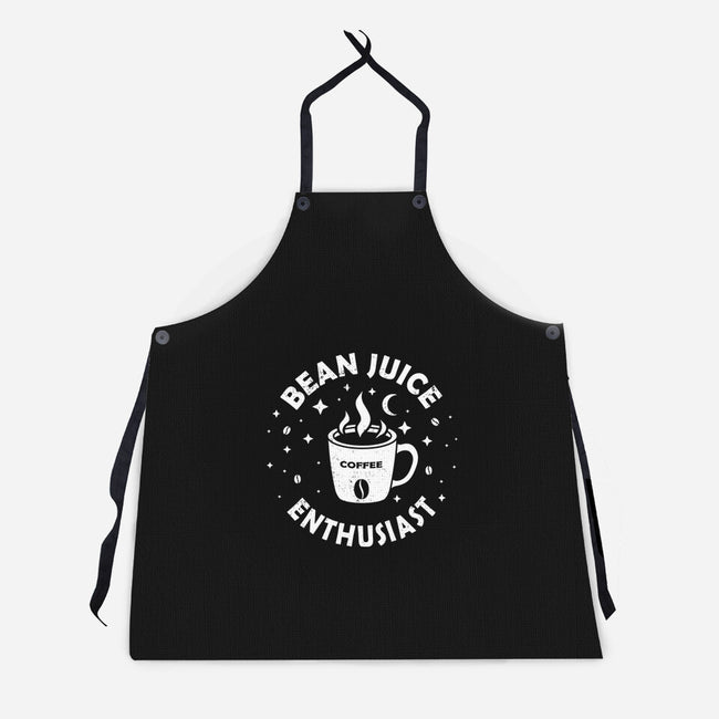 Bean Juice Enthusiast-Unisex-Kitchen-Apron-erion_designs