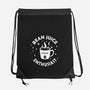 Bean Juice Enthusiast-None-Drawstring-Bag-erion_designs