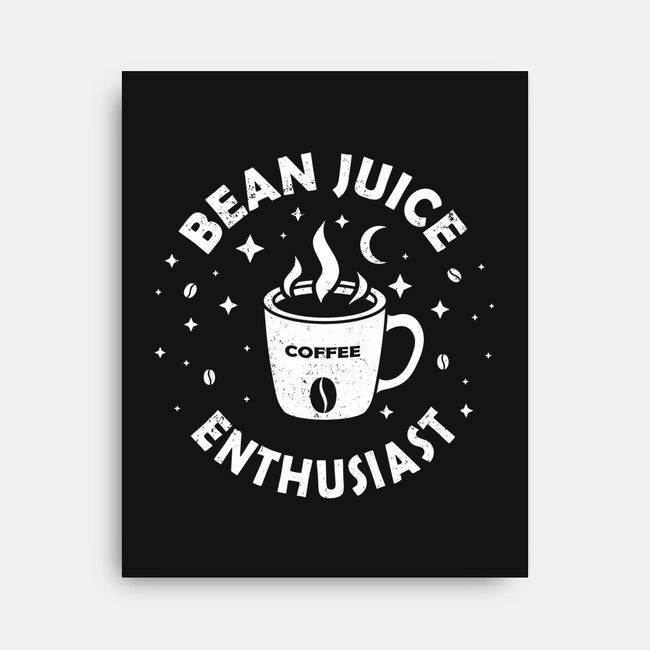Bean Juice Enthusiast-None-Stretched-Canvas-erion_designs
