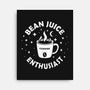 Bean Juice Enthusiast-None-Stretched-Canvas-erion_designs