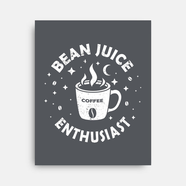 Bean Juice Enthusiast-None-Stretched-Canvas-erion_designs
