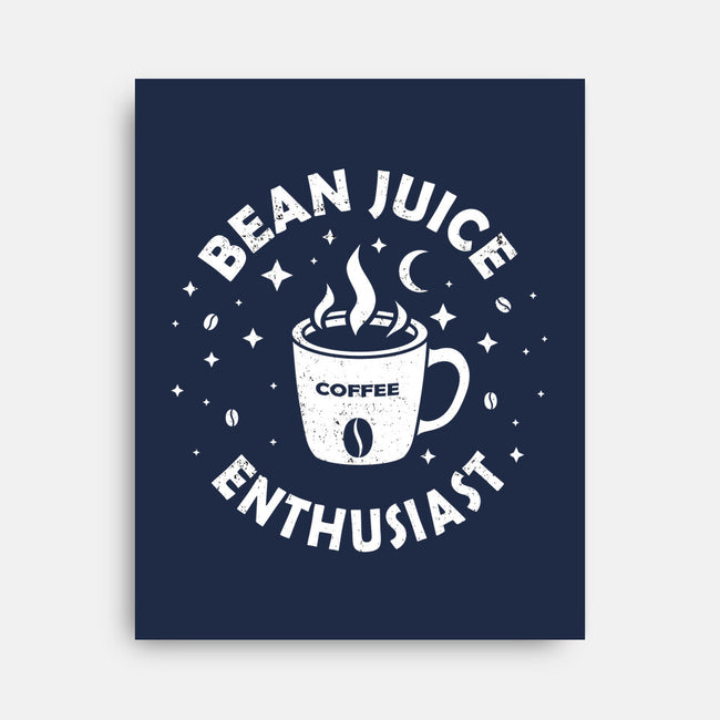 Bean Juice Enthusiast-None-Stretched-Canvas-erion_designs