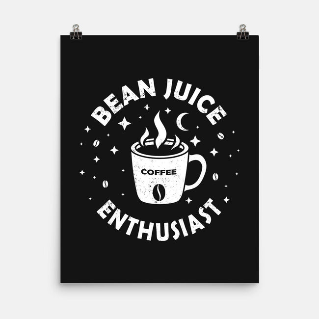 Bean Juice Enthusiast-None-Matte-Poster-erion_designs