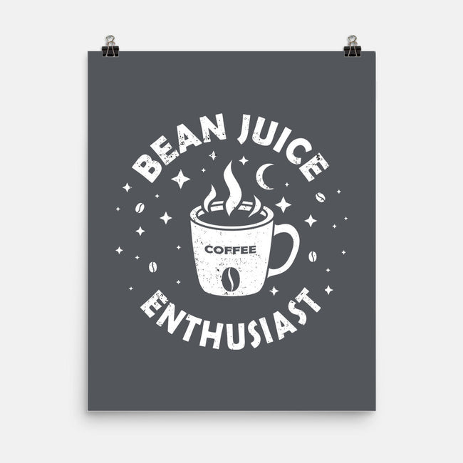 Bean Juice Enthusiast-None-Matte-Poster-erion_designs