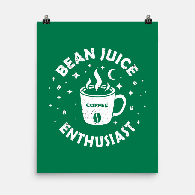 Bean Juice Enthusiast-None-Matte-Poster-erion_designs