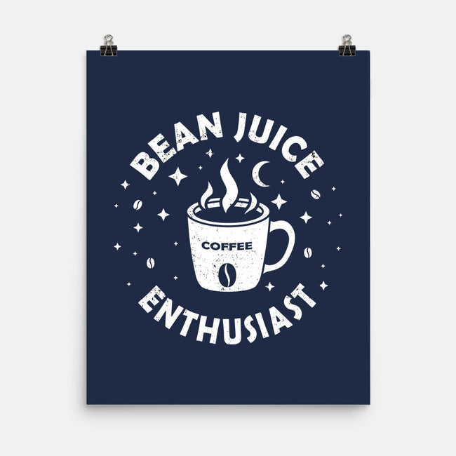 Bean Juice Enthusiast-None-Matte-Poster-erion_designs