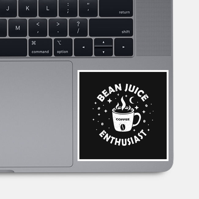 Bean Juice Enthusiast-None-Glossy-Sticker-erion_designs