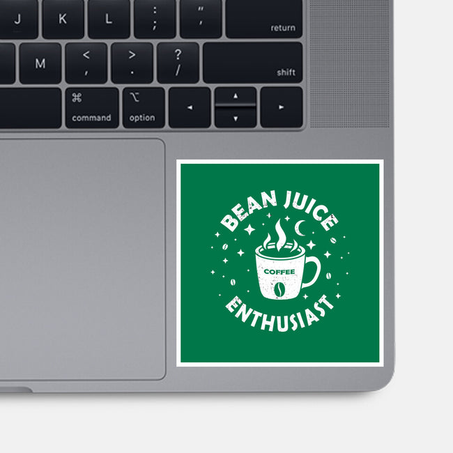 Bean Juice Enthusiast-None-Glossy-Sticker-erion_designs